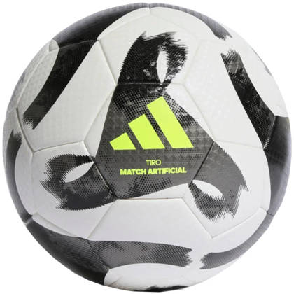 Biało-czarna piłka nożna Adidas Tiro Match Artifical HT2423