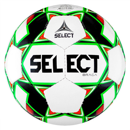 Biało-czarno-czerwona piłka nożna Select Braga r4