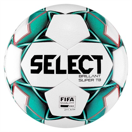 Biało-niebieska piłka nożna Select Brillant Super TB rozmiar 5