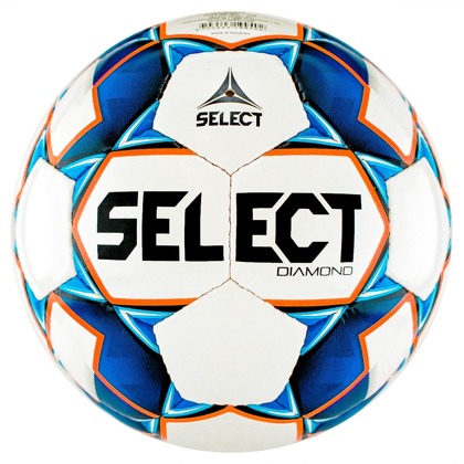 Biało-niebieska piłka nożna Select Diamond - rozmiar 4