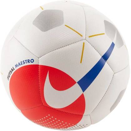 Biało-niebiesko-czerwona piłka nożna Nike Futsal Maestro SC3974-101