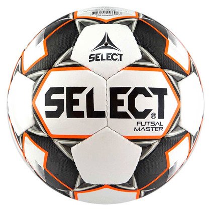 Biało-pomarańczowa piłka nożna halowa Select Futsal Master IMS 2018 r.4
