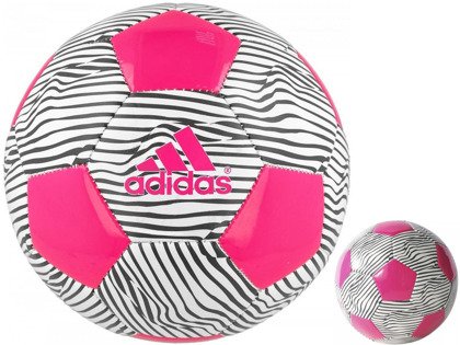 Biało-różowa piłka nożna Adidas X Glider AC5892 r5