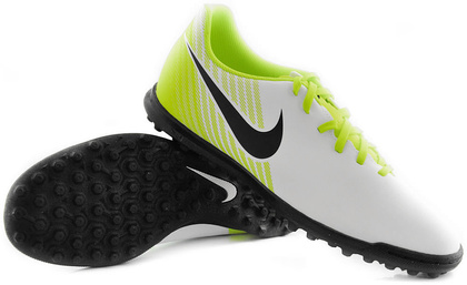 Biało-zielone buty piłkarskie na orlik Nike Magista Ola TF 844416-109 JR