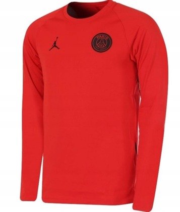 Bluza Nike Jordan Paris Saint Germain Dry Squad Top 919921-657 czerwono-czarna.