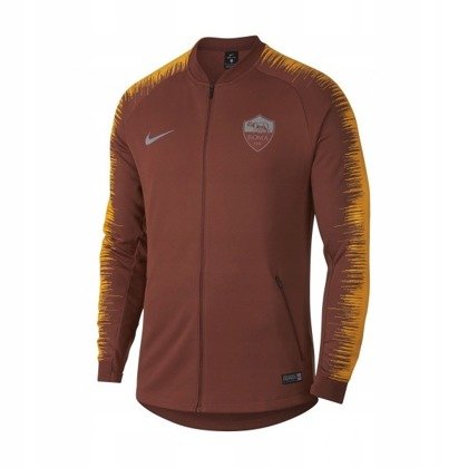 Bluza treningowa Nike As Roma Anthem 920062-689 czerwono-żółta