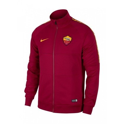 Bluza treningowa Nike As Roma Authentic AO5461-677 czerwono-żółta