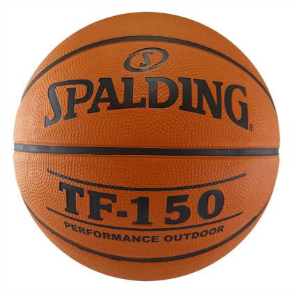 Brązowa piłka do koszykówki Spalding TF-150 - rozmiar 5