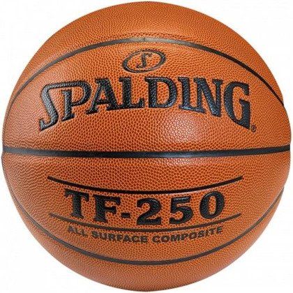 Brązowa piłka do koszykówki Spalding TF-250 - rozmiar 5
