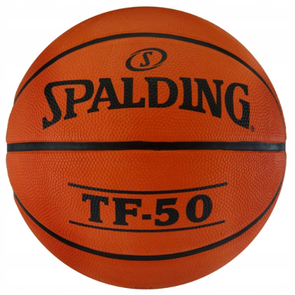 Brązowa piłka do koszykówki Spalding TF-50 - rozmiar 5