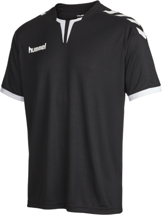 Czarna koszulka Hummel Core SS Poly Jersey 003636
