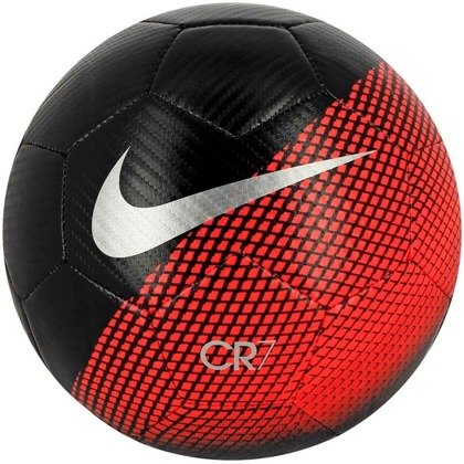 Czarna piłka nożna Nike Prestige CR7 SC3370-010 - rozmiar 5