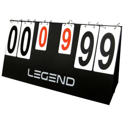Czarna tablica wyników liczydło Legend 70160 , 0-99 pkt 1-9 set