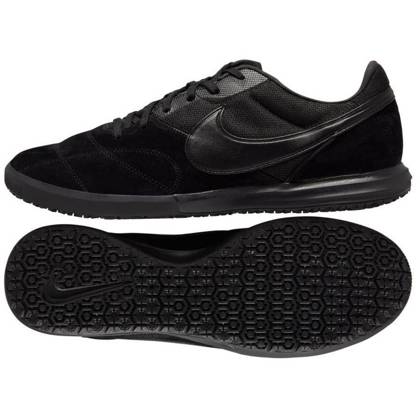 Czarne buty piłkarskie halowe Nike The Premier II Sala IC AV3153-011