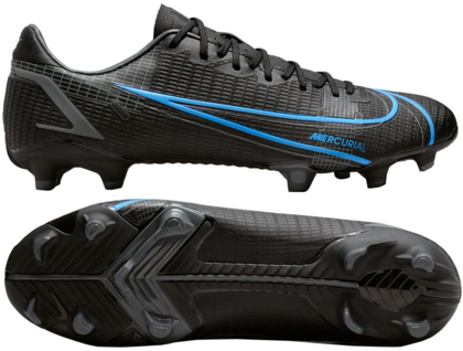Czarne buty piłkarskie korki Nike Mercurial Vapor 14 Academy FG/MG CU5691 004
