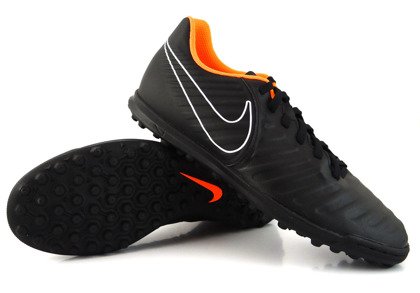 Czarne buty piłkarskie na orlik Nike TiempoX Legend Club TF AH7261-080 JR