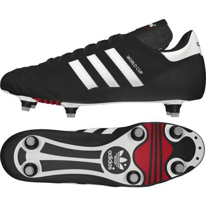 Czarne buty piłkarskie wkręty adidas World Cup 011040