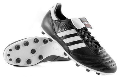 Czarno-białe buty piłkarskie Adidas Copa Mundial 015110