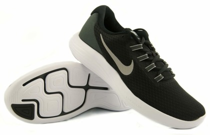 Czarno-białe buty sportowe Nike Lunarconverge 852462-001