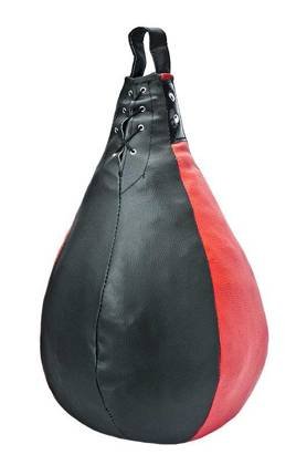 Czarno-czerwona gruszka bokserska duża Allright SW05021