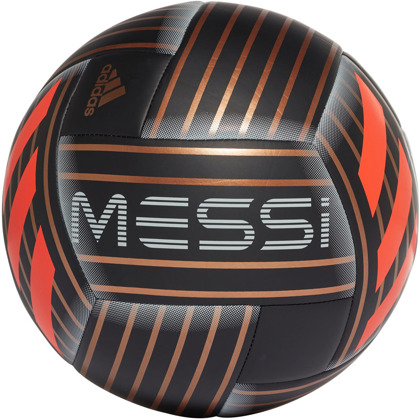 Czarno-czerwona piłka nożna Adidas Messi Barcelona FCB CF1279 r5