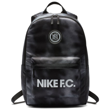 Czarny plecak szkolny sportowy Nike F.C BA6109-010