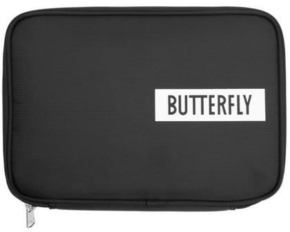 Czarny pokrowiec na rakietkę do tenisa stołowego Butterfly Logo Case Single Black