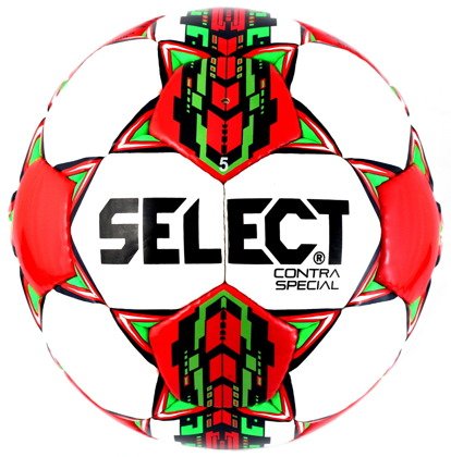 Czerwono-biała piłka nożna Select Contra Special rozmiar 5