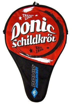 Czerwony pokrowiec na rakietkę do tenisa stołowego Donic-Schildkrot Trendline