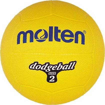 DB2-Y Piłka gumowa Molten dodgeball size 2