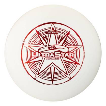 Frisbee Discraft Soft Ultra-star White 175g