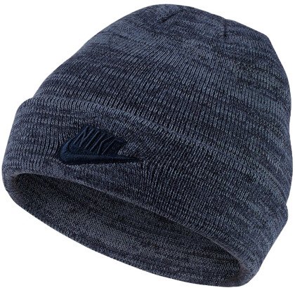 Granatowa czapka zimowa Nike Beanie Heather AA8276-451
