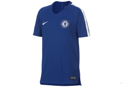 Granatowa koszulka Nike Chelsea FC BR Squad 921159-495 JR