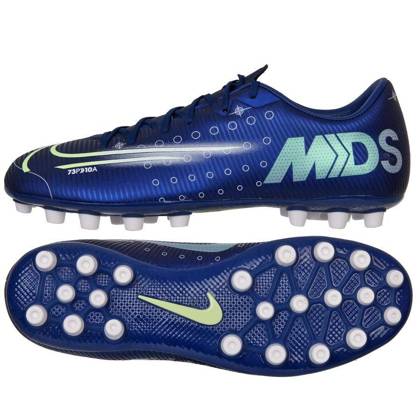 Granatowe buty piłkarskie korki Nike Mercurial Vapor 13 Academy MDS AG CJ1291-401 