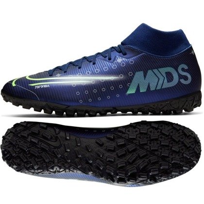Granatowe buty piłkarskie turfy na orlik Nike Mercurial Superfly 7 Academy MDS TF BQ5435-401