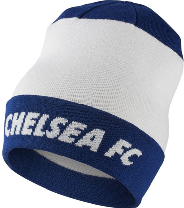 Granatowo-biała czapka zimowa Nike Beanie Chelsea AO8610-100