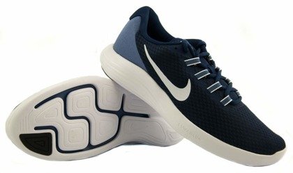 Granatowo-białe buty sportowe Nike Lunarconverge 852462-401
