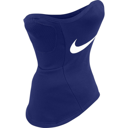 Granatowo-biały komin ocieplacz na szyje sportowy Nike Strike Snood BQ5832-455