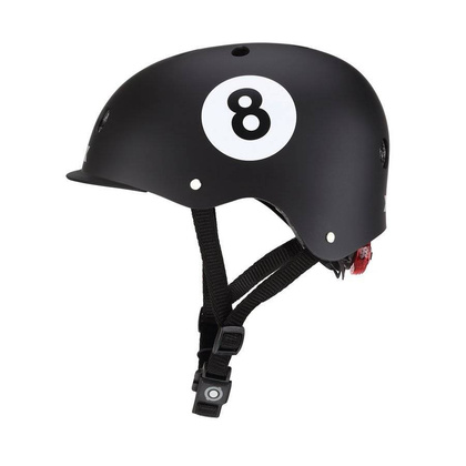 Kask dziecięcy Globber Elite Lights 507-120 Black / 8-ball