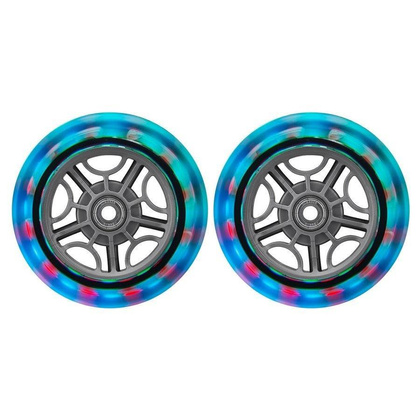 Kółka przednie do hulajnogi GLOBBER 526-009 121mm 2szt. LED
