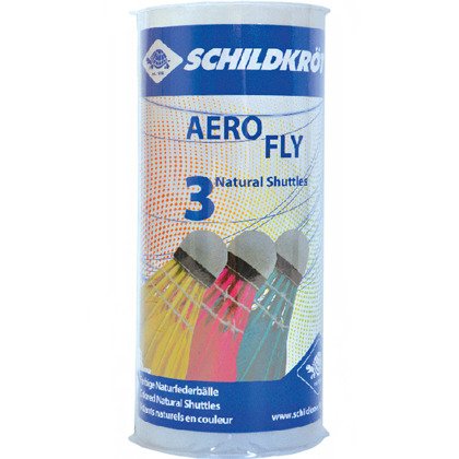 Kolorowe lotki do badmintona Schildkrot Aero Fly 3 szt.