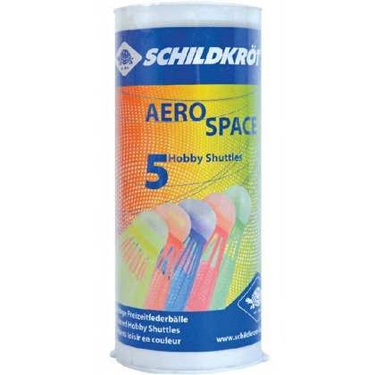 Kolorowe lotki do badmintona Schildkrot Aero Space 5 szt.