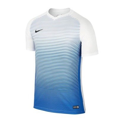 Koszulka piłkarska Nike Precision IV 832975-101 biało-niebieska 