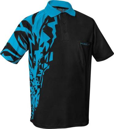 Koszulka polo Harrows Rapide czarno-niebieska