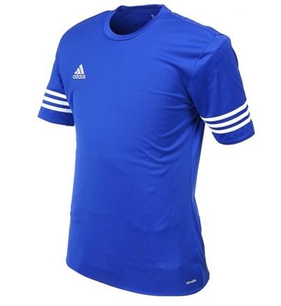 Niebieska koszulka sportowa Adidas Entrada 14 F50491