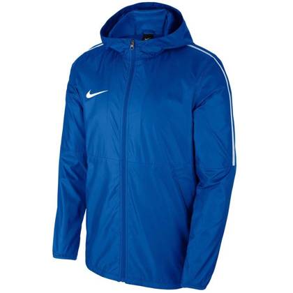 Niebieska kurtka przeciwdeszczowa Nike Dry Park 18 juniorska AA2091-463