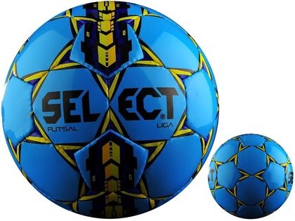 Niebieska piłka Select Futsal Liga r4
