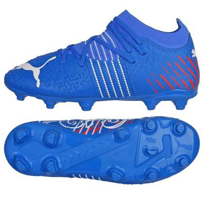 Niebieskie buty piłkarskie Puma Future Z 3.2 FG/AG 106501 01 - Junior