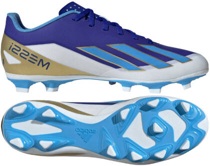 Niebiesko-białe buty piłkarskie Adidas X Crazyfast Club Messi ID0724