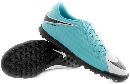 Niebiesko-czarne buty piłkarskie na orlik Nike Hypervenom Phade TF 852545-104
